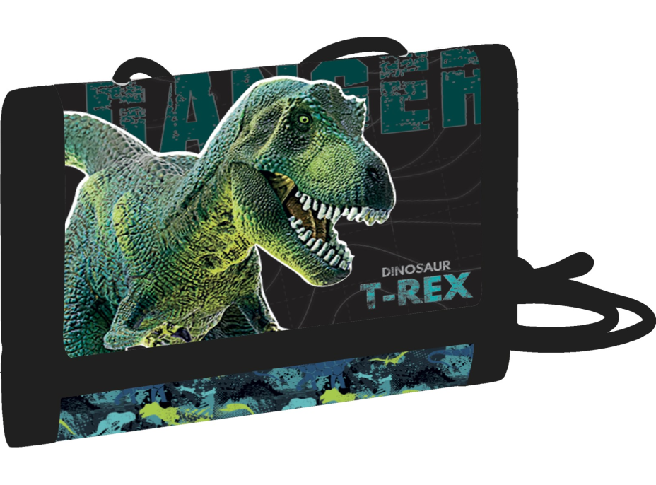 OXYBAG Dětská textilní peněženka Premium Dinosaurus