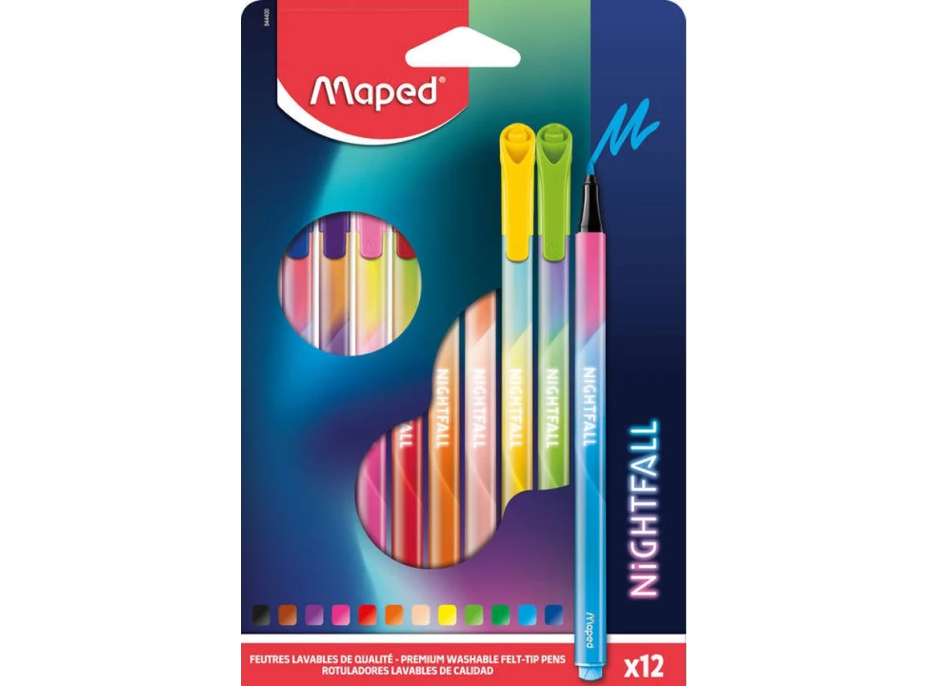 MAPED Fixy Color´Peps Deco Nightfall 12 barev