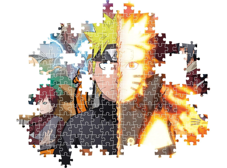 CLEMENTONI Puzzle Anime Collection: Naruto 500 dílků