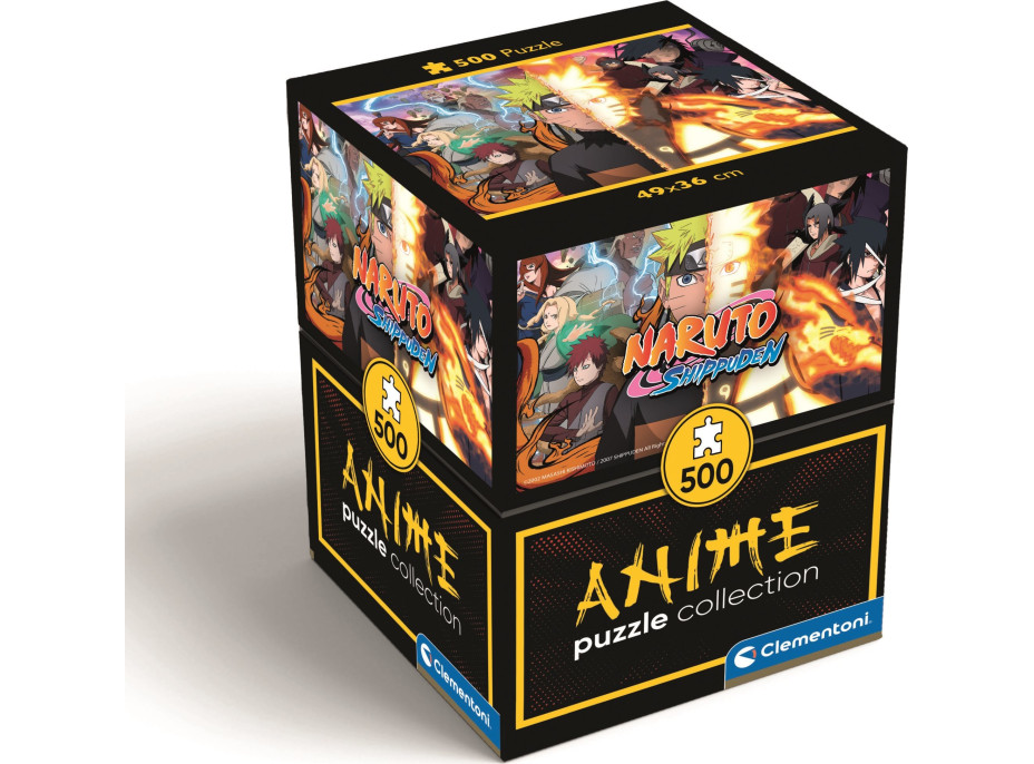 CLEMENTONI Puzzle Anime Collection: Naruto 500 dílků