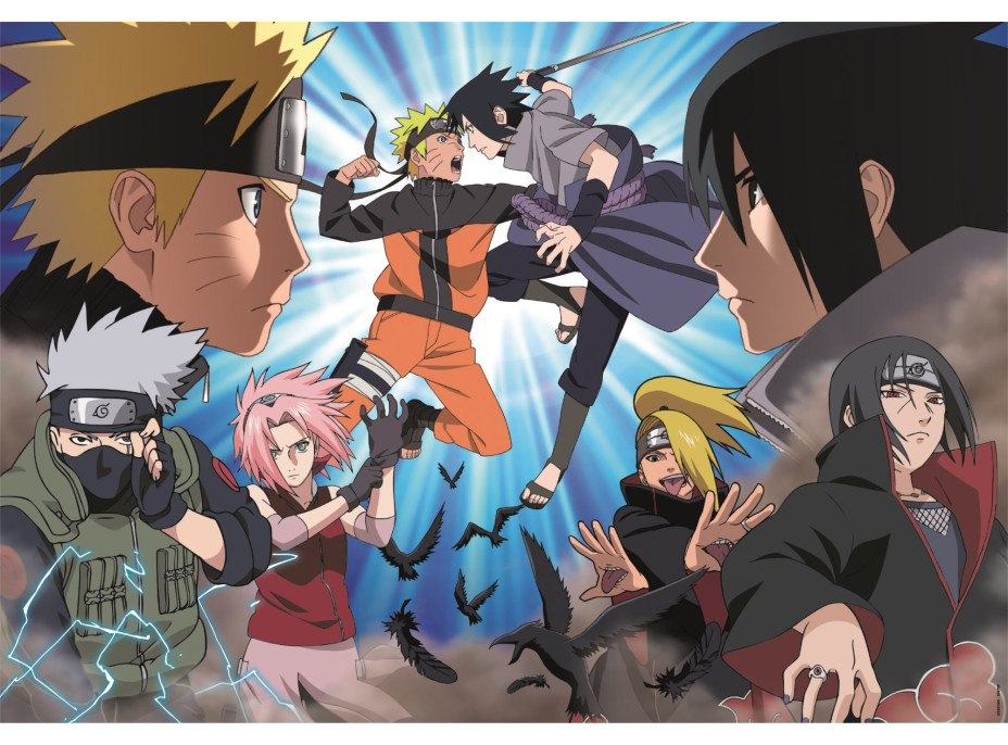 CLEMENTONI Puzzle Anime Collection: Naruto 500 dílků