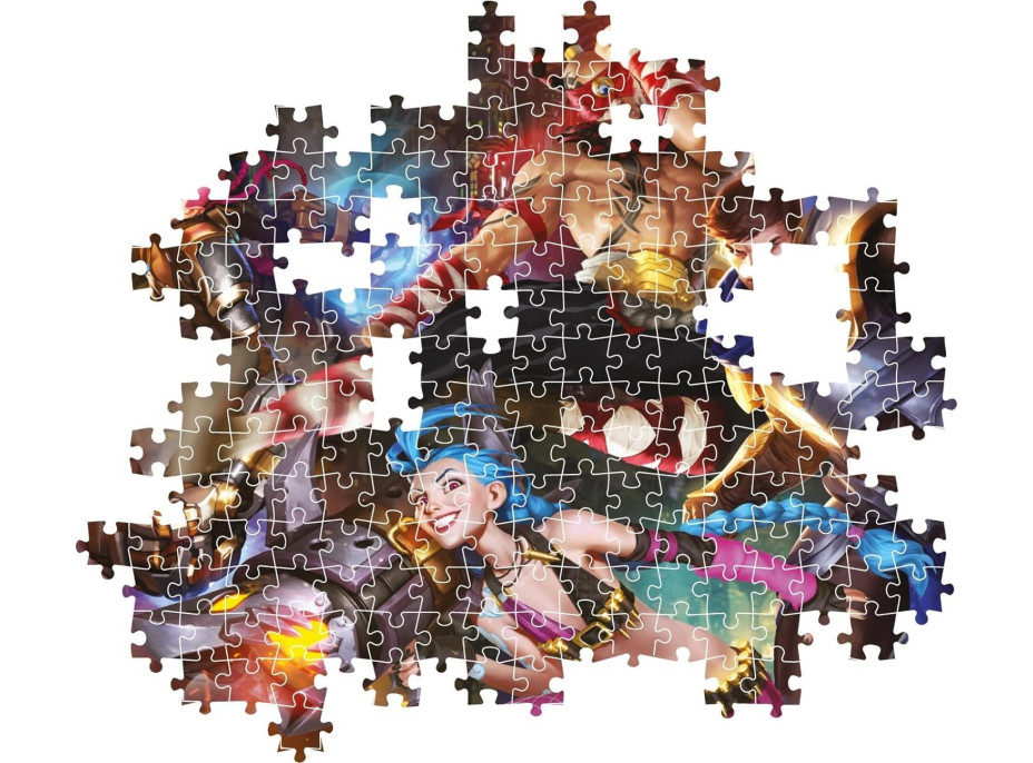 CLEMENTONI Puzzle Gaming Collection: League of Legends 500 dílků