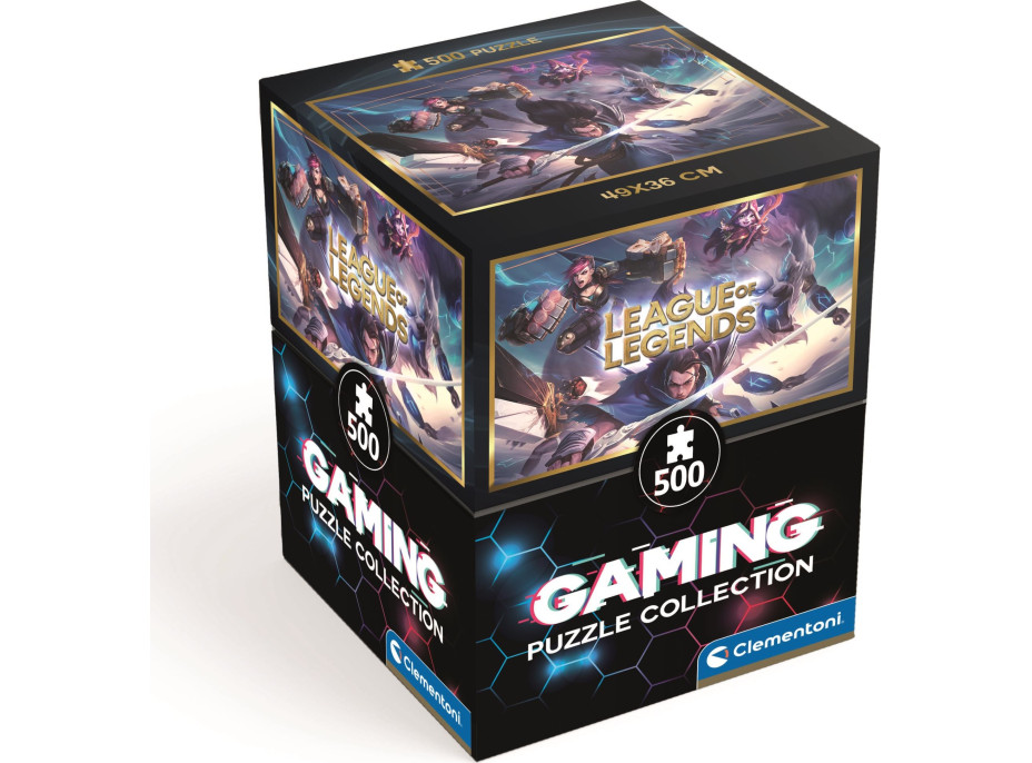 CLEMENTONI Puzzle Gaming Collection: League of Legends 500 dílků