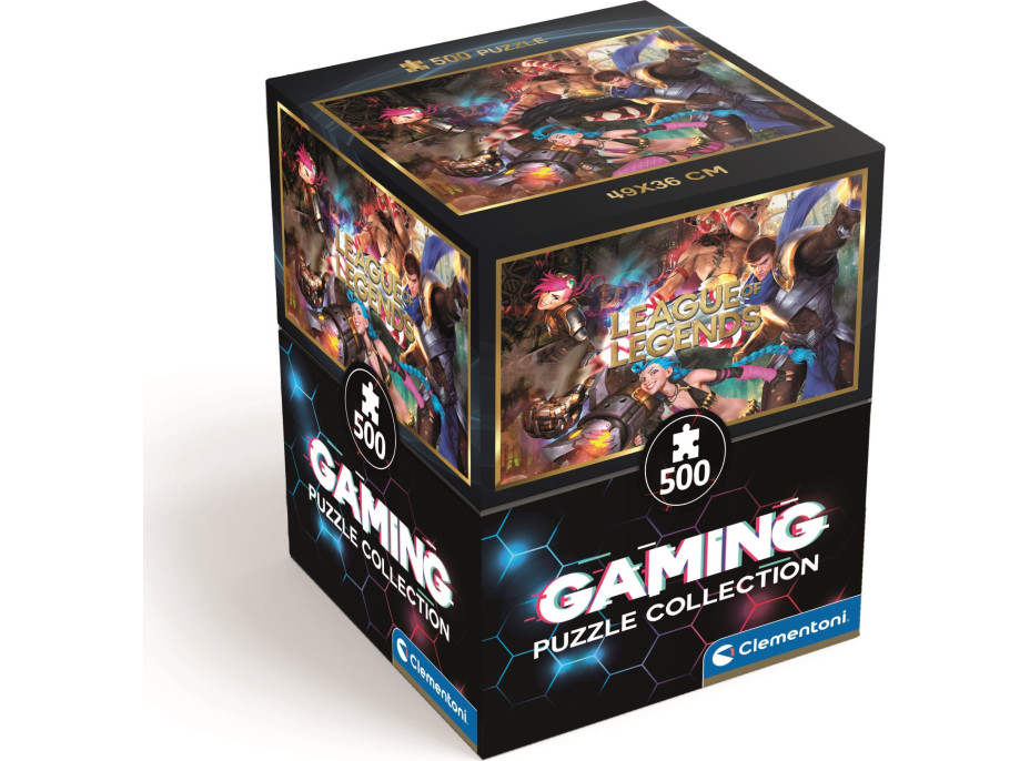 CLEMENTONI Puzzle Gaming Collection: League of Legends 500 dílků