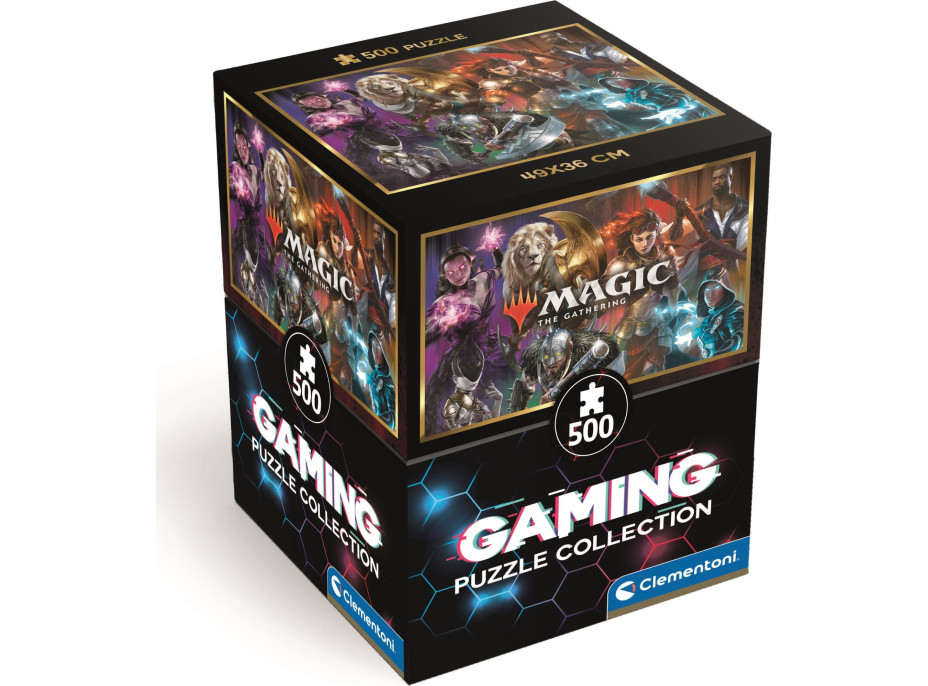 CLEMENTONI Puzzle Gaming Collection: Magic The Gathering 500 dílků