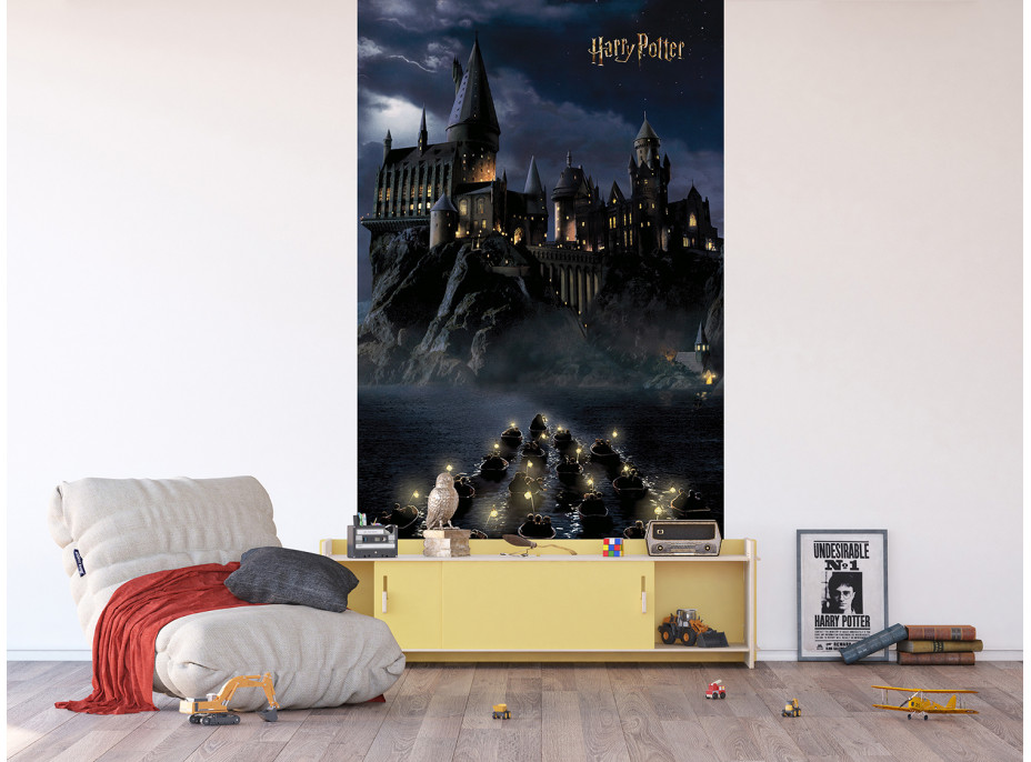 Dětská fototapeta - HARRY POTTER Bradavice - 150x270 cm