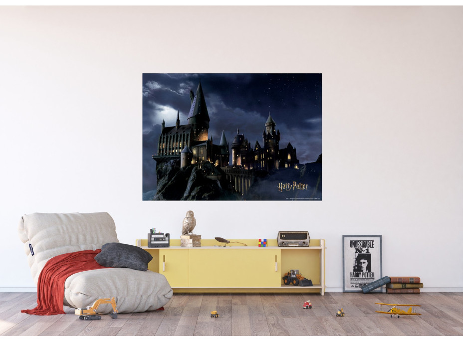 Dětská fototapeta - HARRY POTTER Bradavice - 155x110 cm