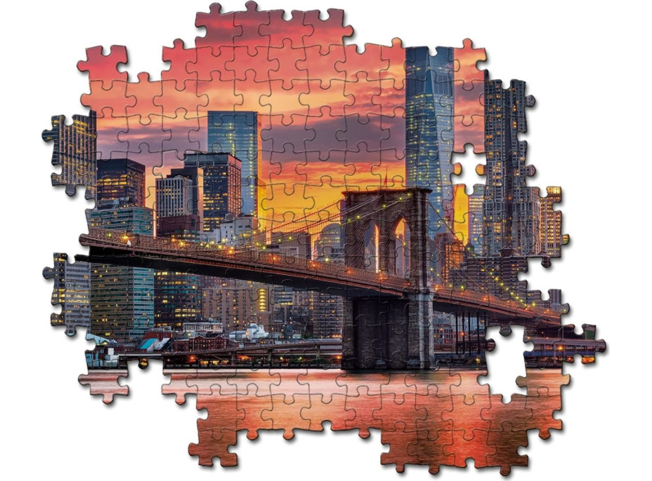 CLEMENTONI Puzzle East River za soumraku 1500 dílků