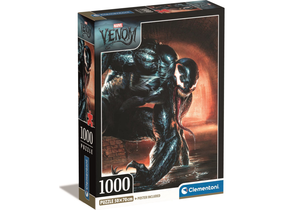 CLEMENTONI Puzzle Marvel Venom 1000 dílků