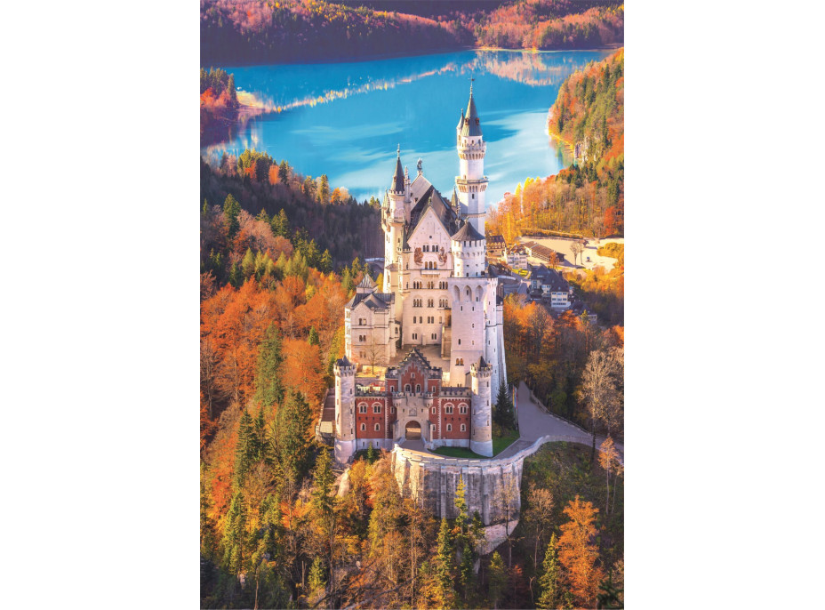 CLEMENTONI Puzzle Neuschwanstein 1000 dílků