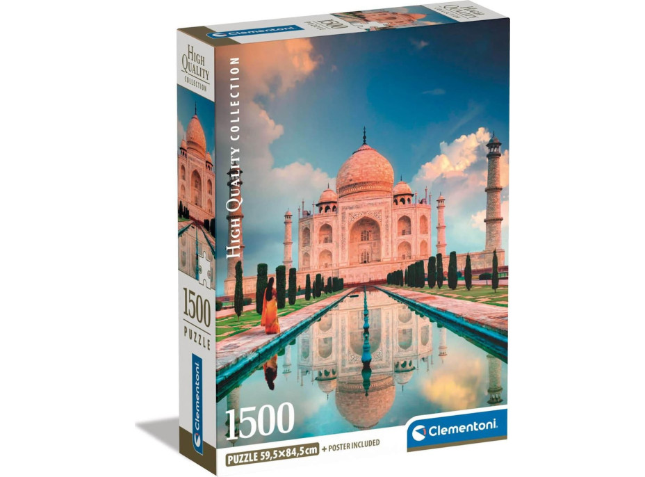 CLEMENTONI Puzzle Taj Mahal 1500 dílků