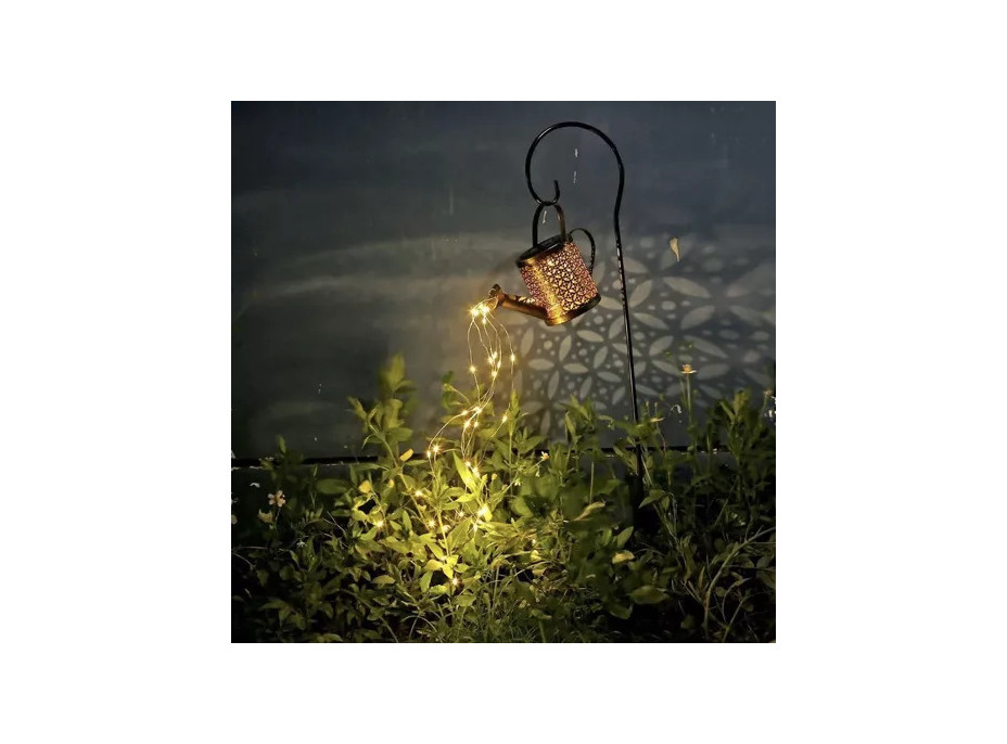 Solární zahradní lampa - konev