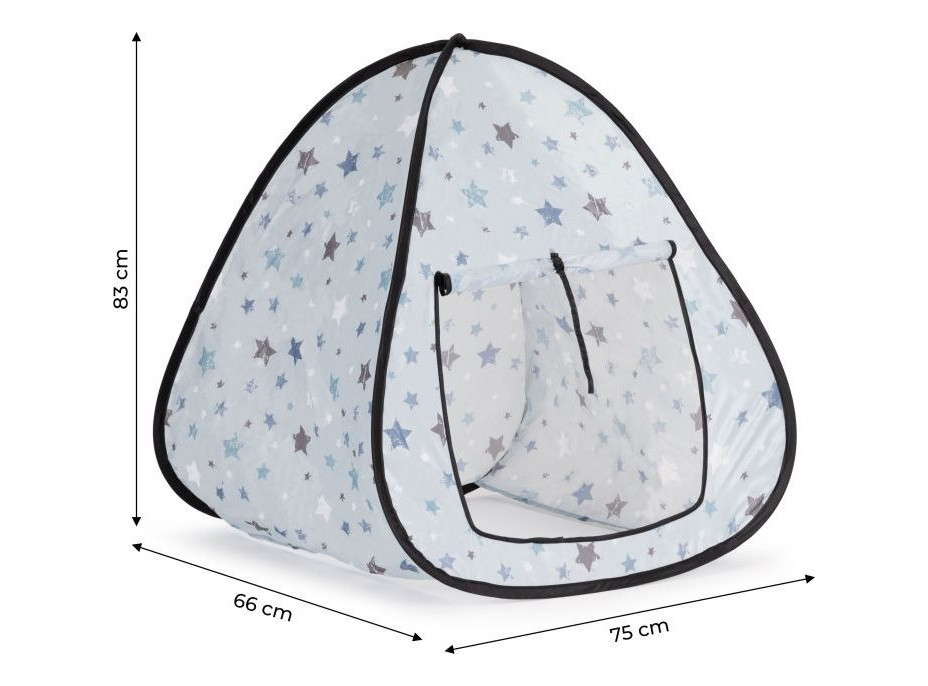 ECOTOYS Dětský stan na hraní Hvězdy
