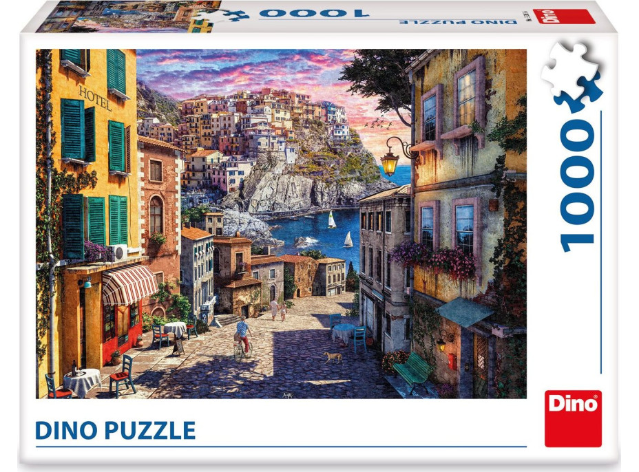 DINO Puzzle Italské pobřeží 1000 dílků