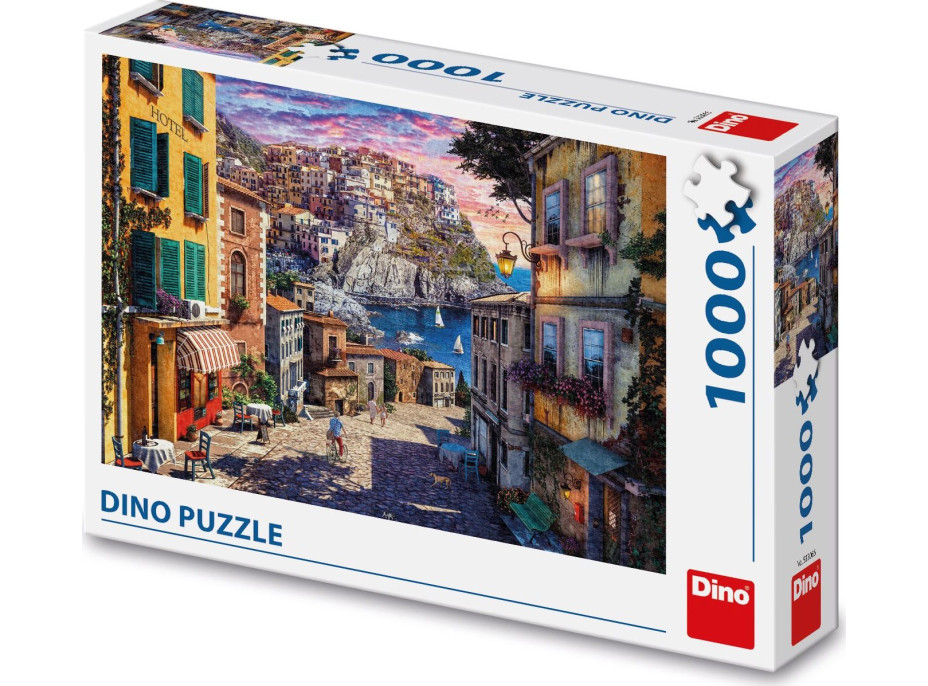 DINO Puzzle Italské pobřeží 1000 dílků