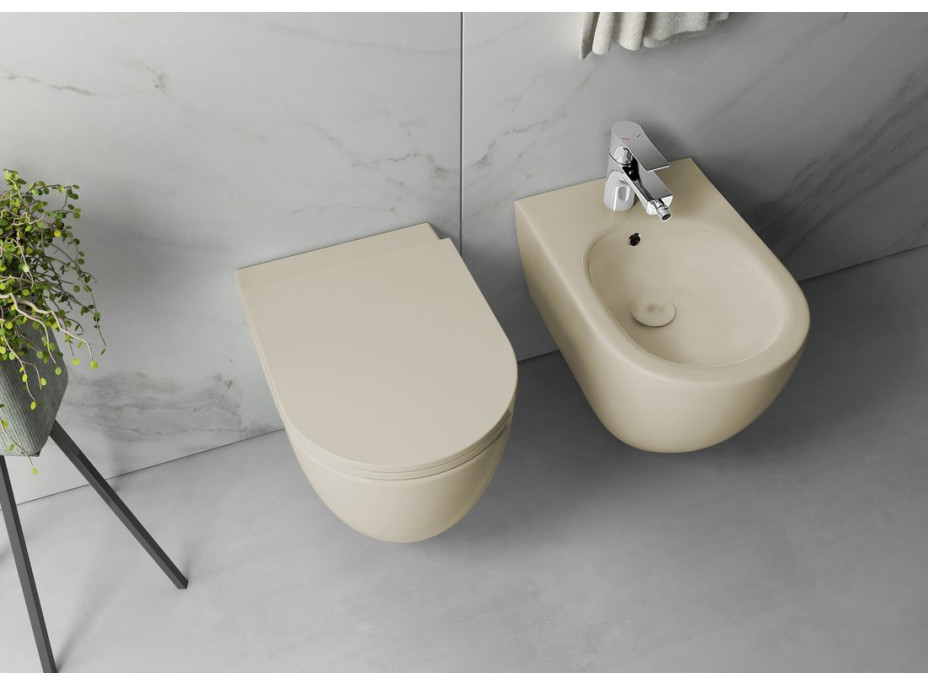 INFINITY bidet závěsný, 36, 5x53cm, ivory 10NF41001-2K