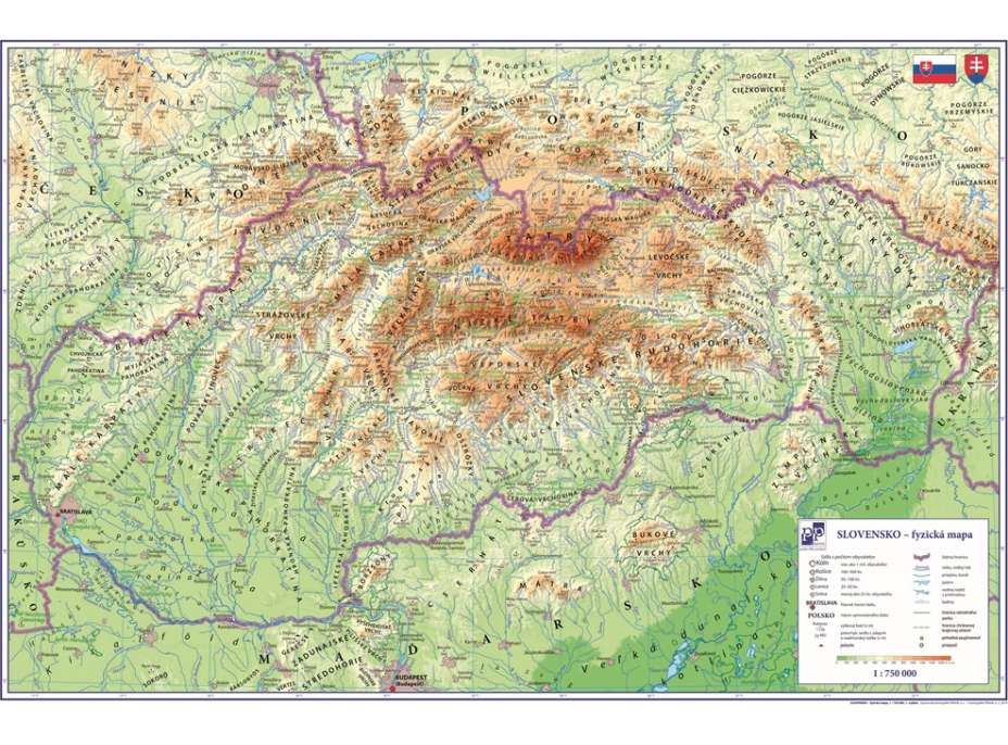 OXYBAG Podložka na stůl 60x40cm Slovensko