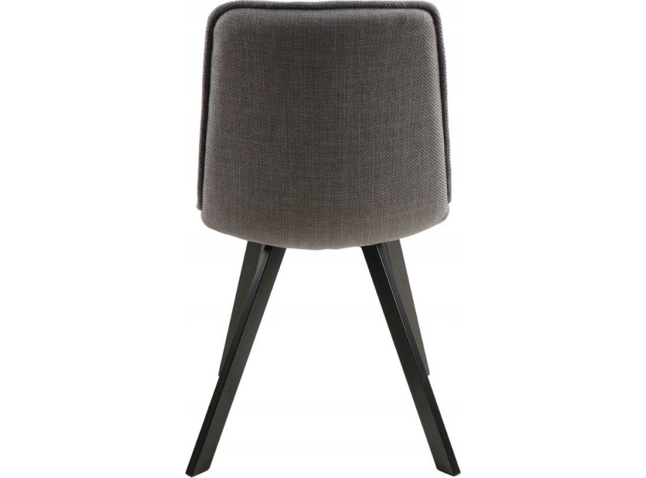Jídelní židle ELLIS Bjorn - černá/šedá