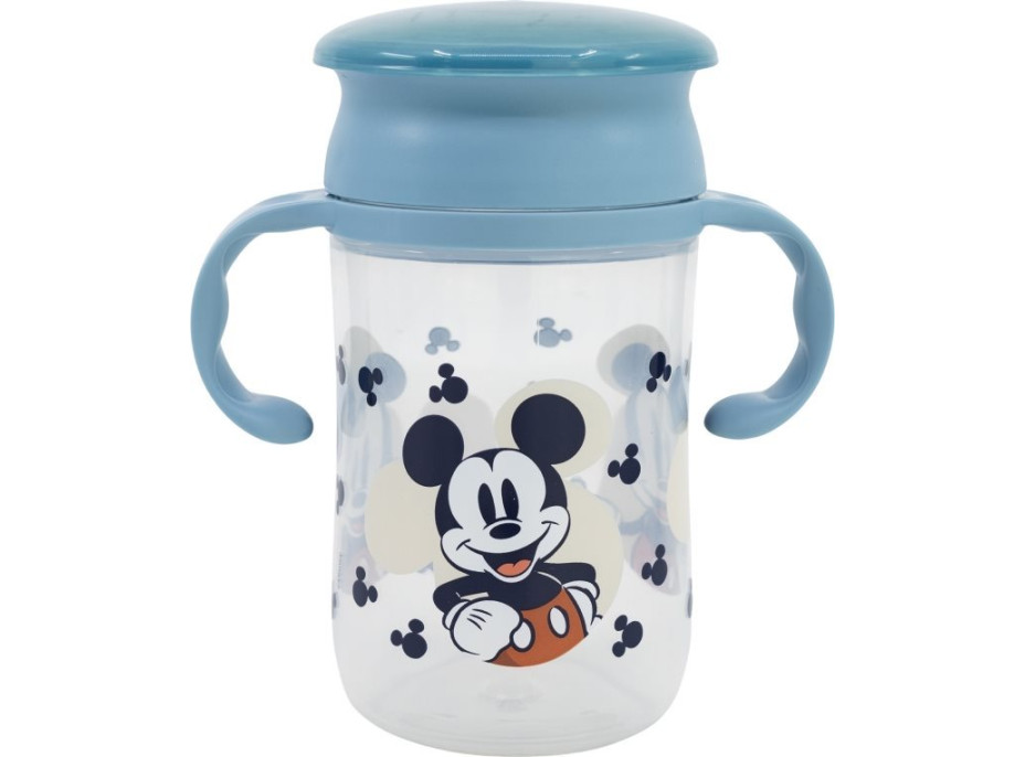 STOR Dětský trénovací hrneček 395 ml Mickey Mouse