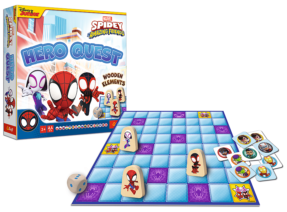 TREFL Hra Spidey: Hero Quest