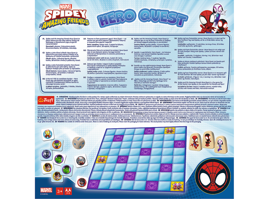 TREFL Hra Spidey: Hero Quest