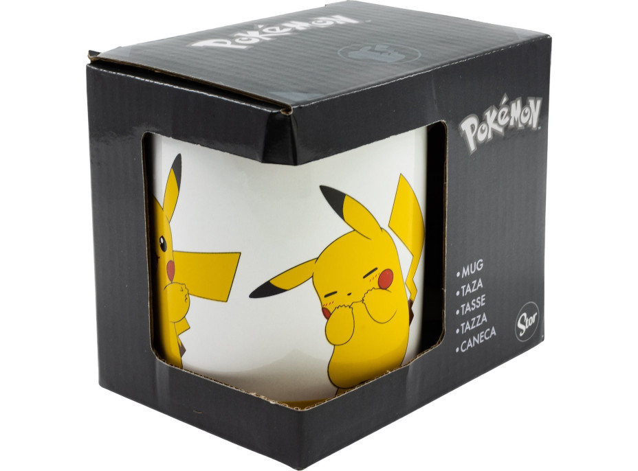 STOR Hrneček keramický 325 ml Pokémon: Pikachu