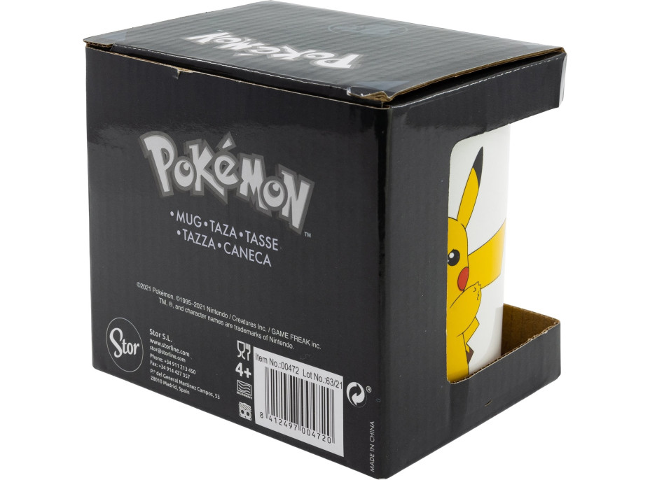 STOR Hrneček keramický 325 ml Pokémon: Pikachu