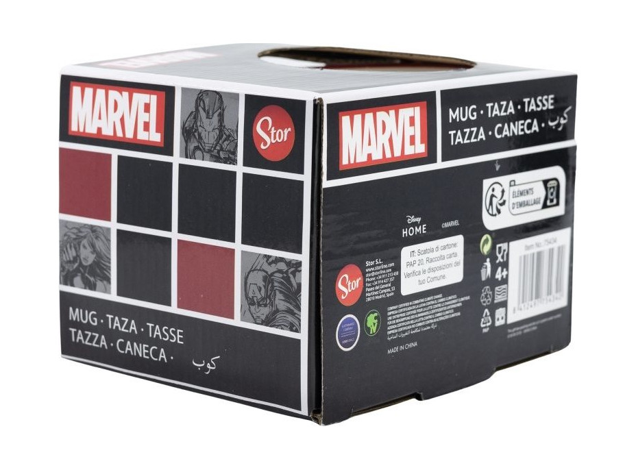 STOR Hrneček keramický 400 ml Marvel