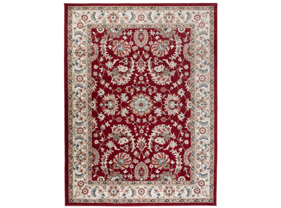 Kusový koberec DUBAI kilim - červený/béžový - 80x150 cm