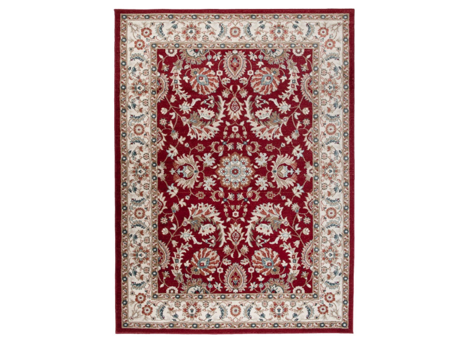 Kusový koberec DUBAI kilim - červený/béžový - 80x150 cm