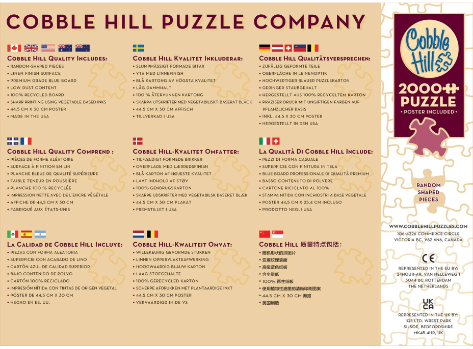 COBBLE HILL Puzzle Čas na příběh 2000 dílků