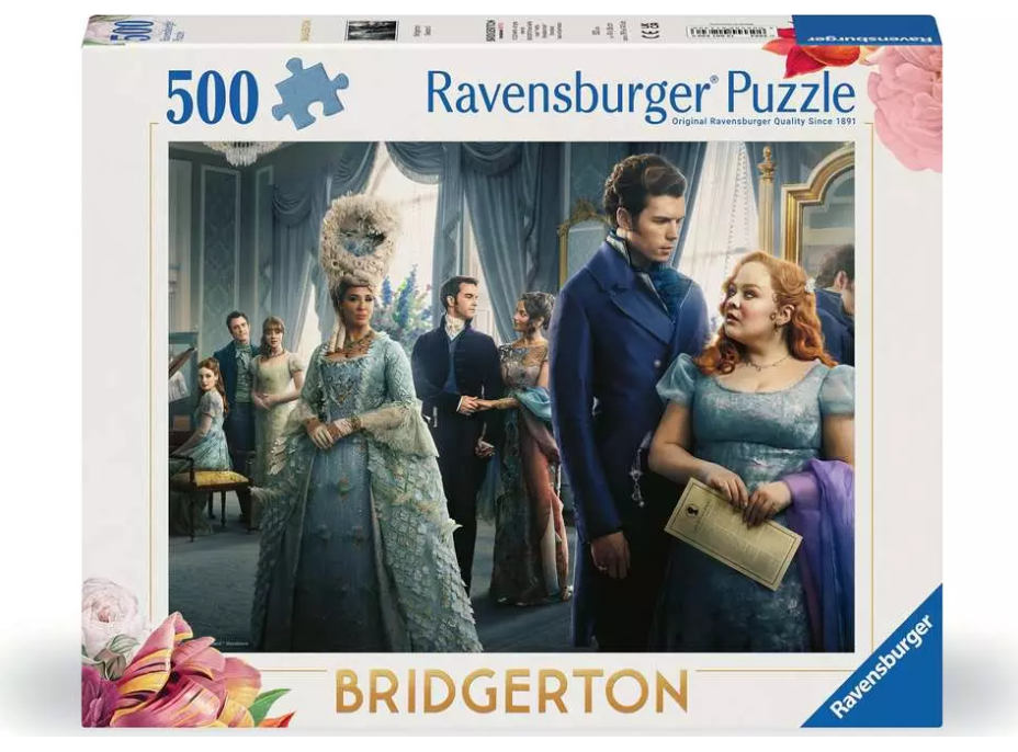 RAVENSBURGER Puzzle Netflix: Bridgertonovi 500 dílků