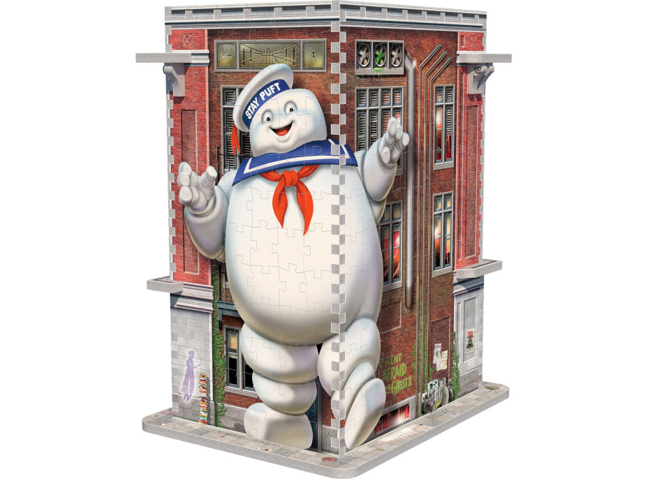 WREBBIT 3D puzzle Ghostbusters: Požární zbrojnice krotitelů duchů 500 dílků