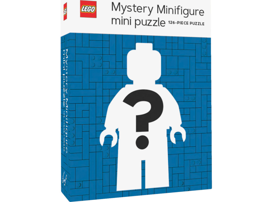 Chronicle Books Puzzle LEGO® Tajemná minifigurka Modrá edice 126 dílků