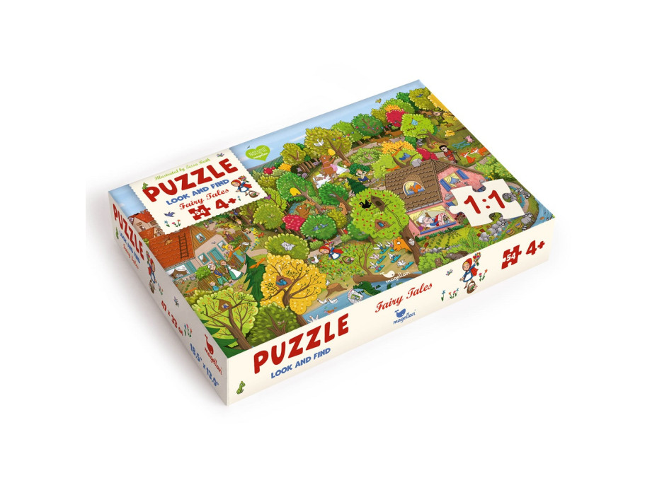 Magellan Puzzle Hledej a najdi Červená Karkulka