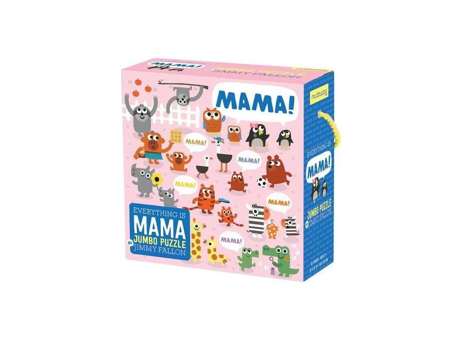 Mudpuppy Jumbo puzzle Mama! 25 dílků