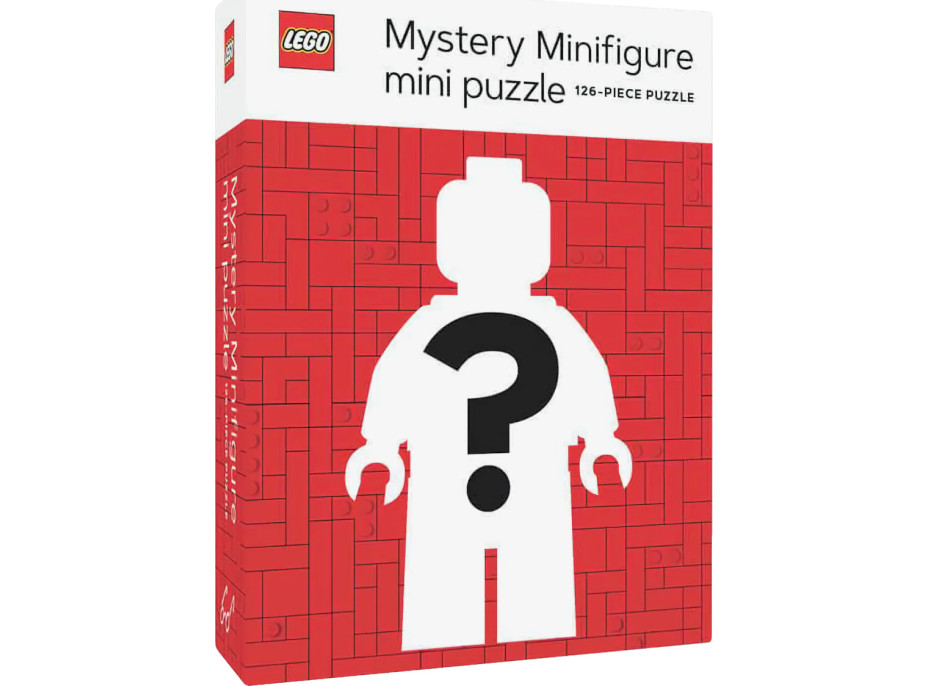 Chronicle Books Puzzle LEGO® Tajemná minifigurka Červená edice 126 dílků