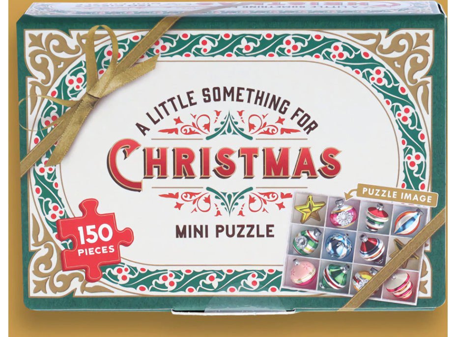 Chronicle Books Něco málo k Vánocům mini puzzle 150 dílků