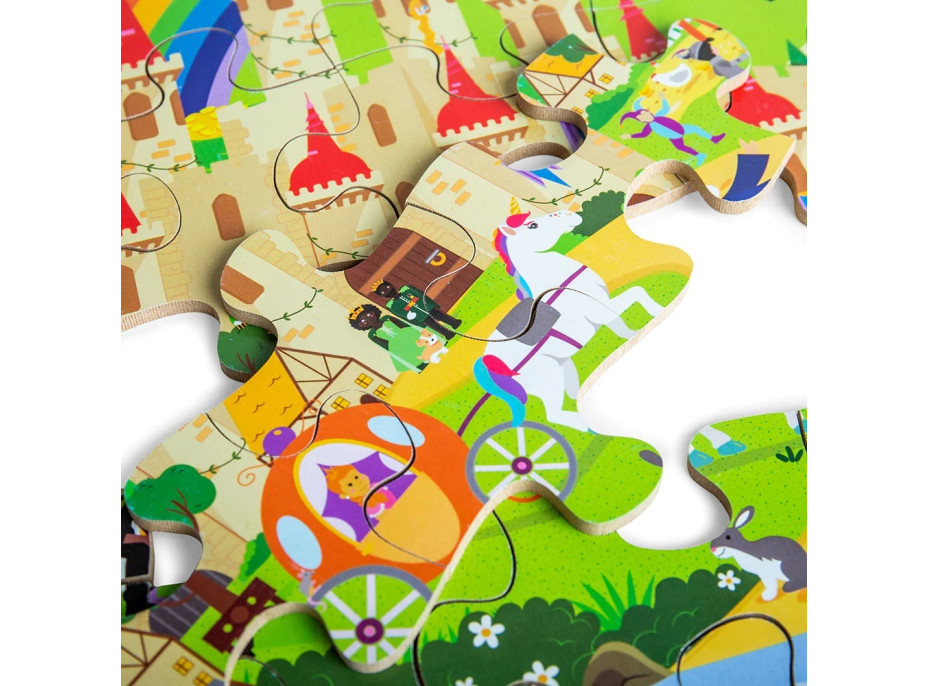 Bigjigs Toys Puzzle Fantasy svět