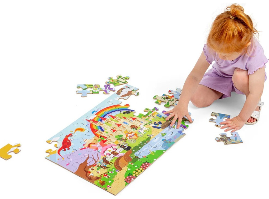 Bigjigs Toys Puzzle Fantasy svět