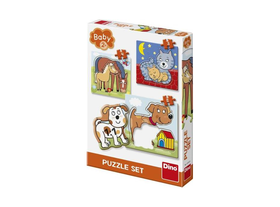 Dino Puzzle Zvířátka