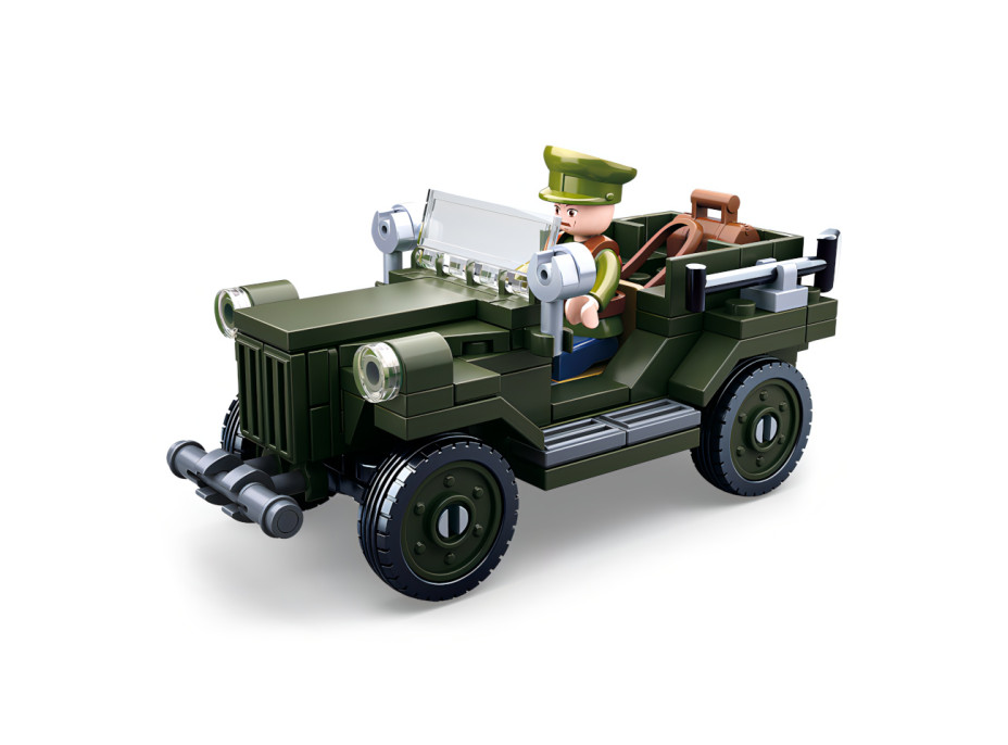 Sluban WWII M38-B0682 Sovětský terénní vůz GAZ 67