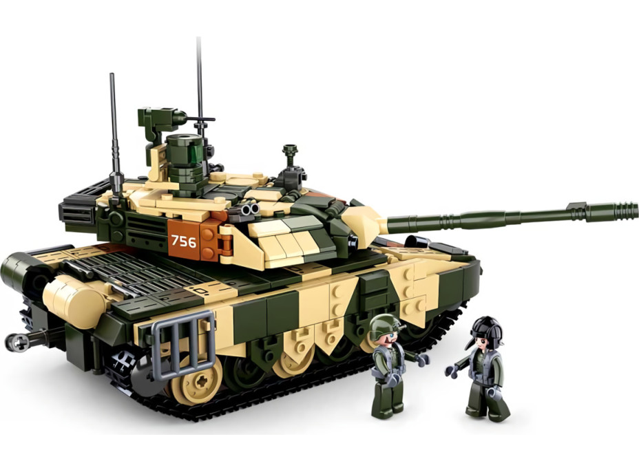 Sluban Model Bricks M38-B0756 Velký bitevní tank T-90