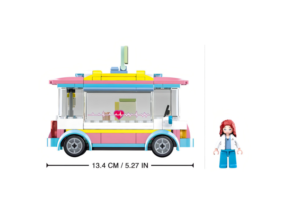 Sluban Girls Dream M38-B0797 Ambulance