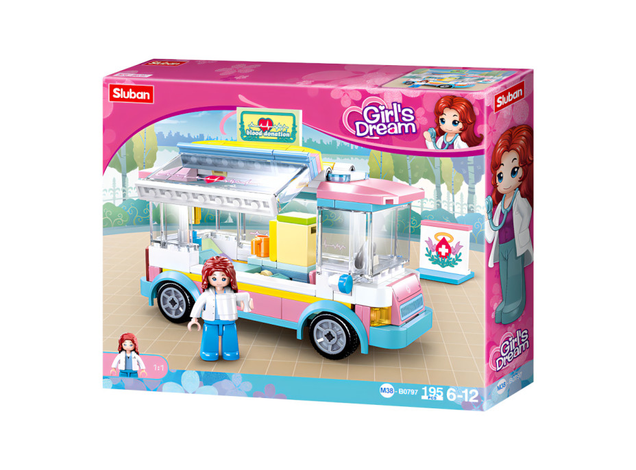 Sluban Girls Dream M38-B0797 Ambulance