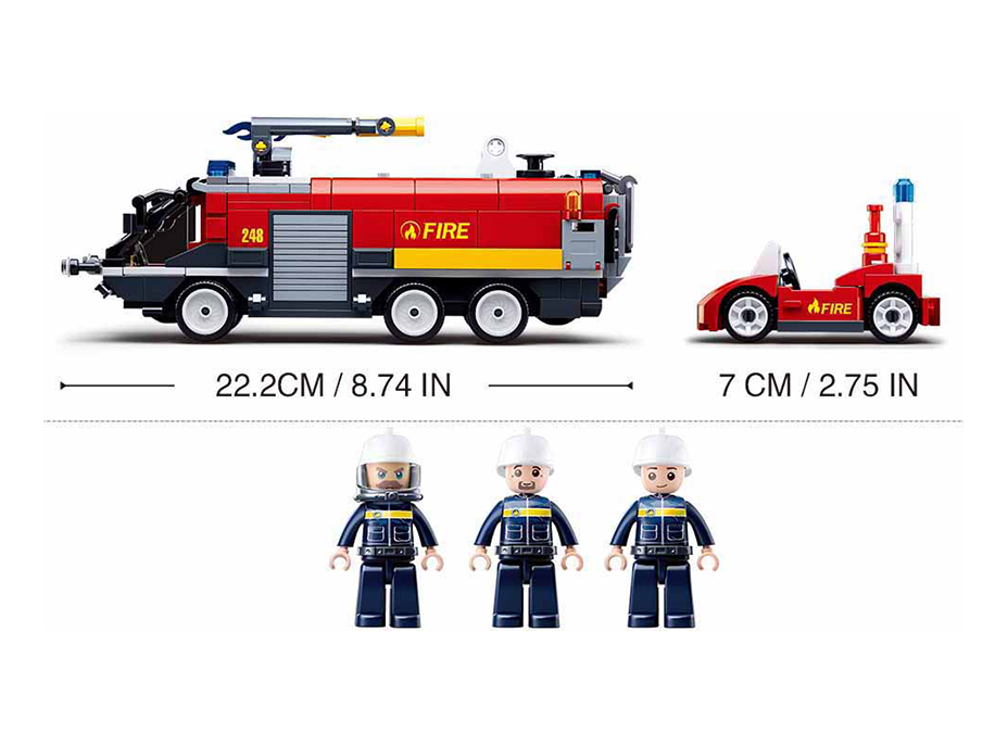 Sluban Hasiči M38-B0808 Letištní hasičský vůz