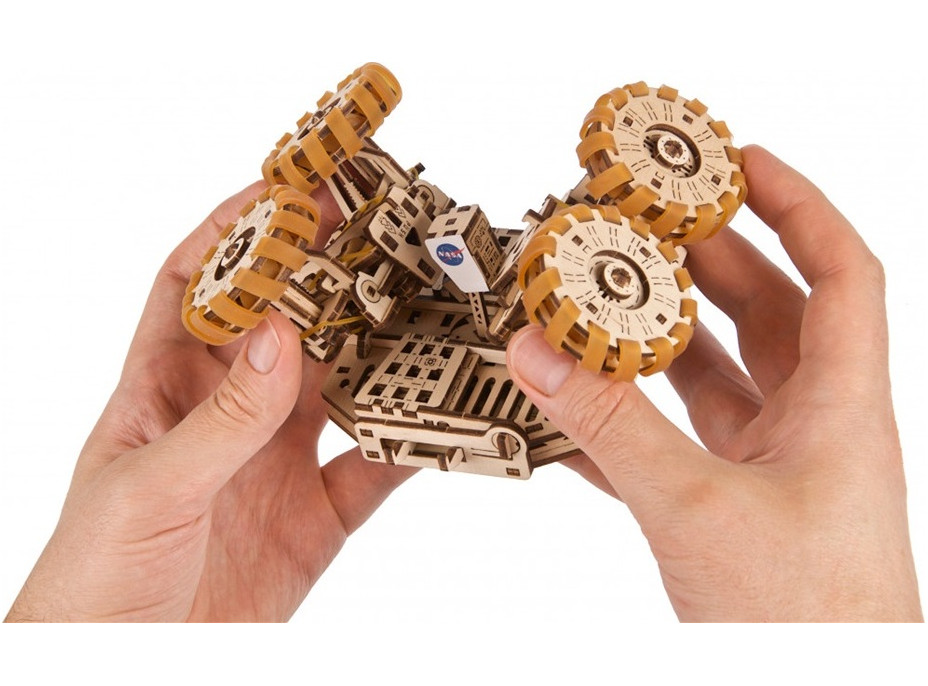 Ugears 3D dřevěné mechanické puzzle NASA, Lunární vozítko