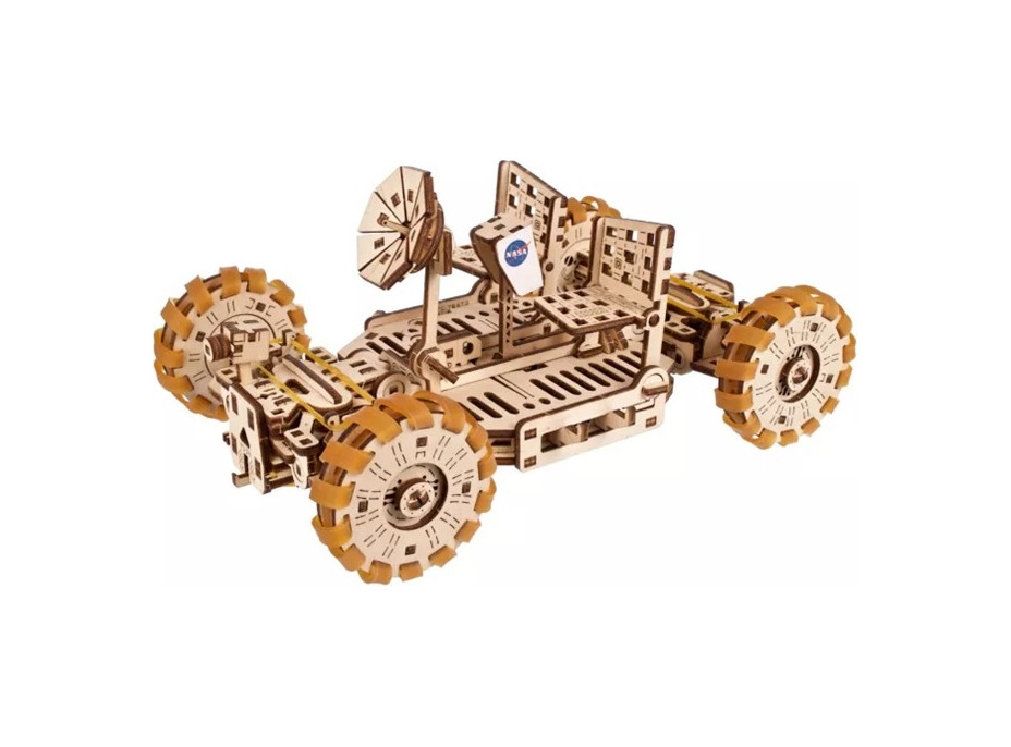 Ugears 3D dřevěné mechanické puzzle NASA, Lunární vozítko