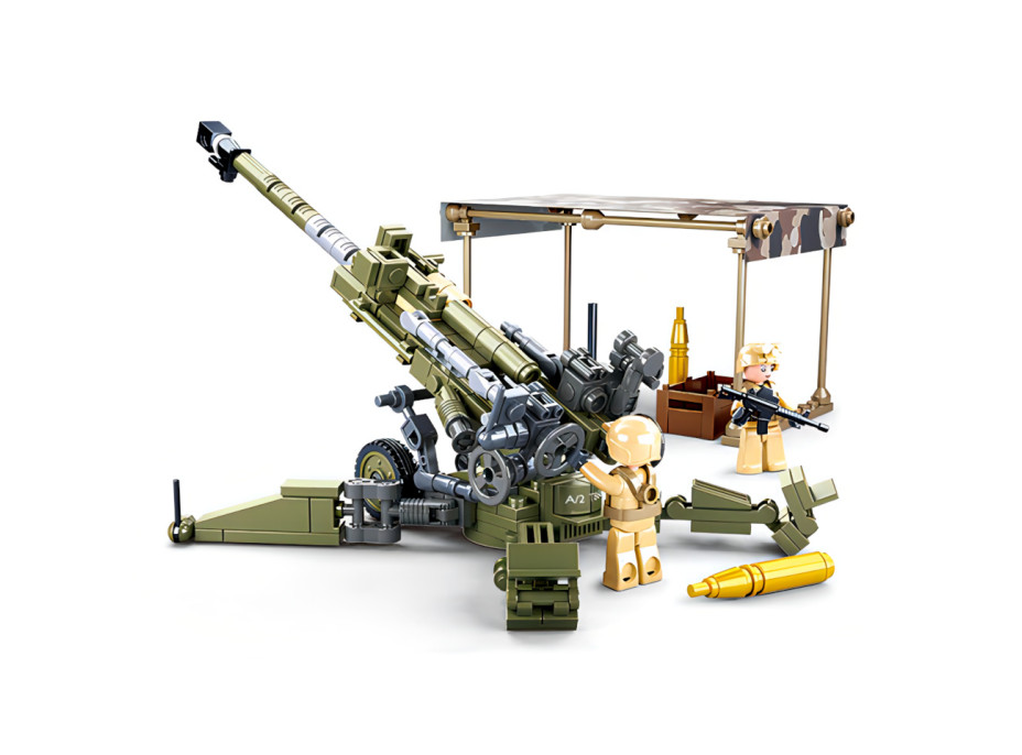 Sluban Model Bricks M38-B0890 Kanón M777 Howitzer