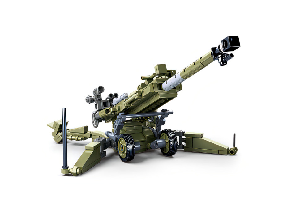 Sluban Model Bricks M38-B0890 Kanón M777 Howitzer